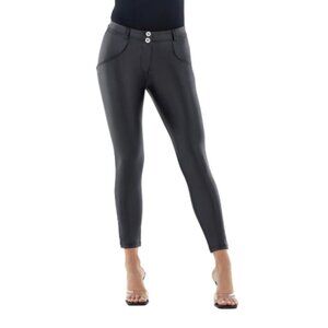 Freddy Wr.Up Womens Xlarge Shaping Effect Black Low Rise Pant